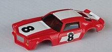 NOS Rel 3 Autoworld 71 Red Racing Camaro Xtraction HO Slot Car Body Runs on AFX