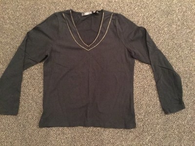 Liz Claiborne Petite Long Sleeve Shirt 