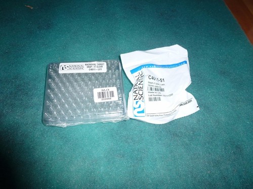 National Scientific  Snap-It Vial Clear C4011-LV1+C4011-51 seal cap  #205968-A1