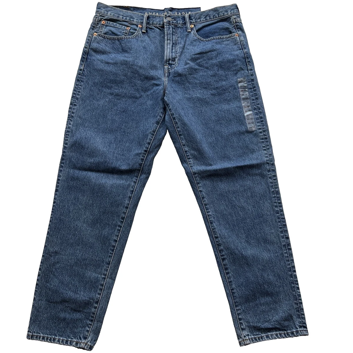 Jean Denim Bleu Homme American Eagle Outfitters - Taille 32 X 31, Neuf Avec étiquettes, Coupe Décontractée