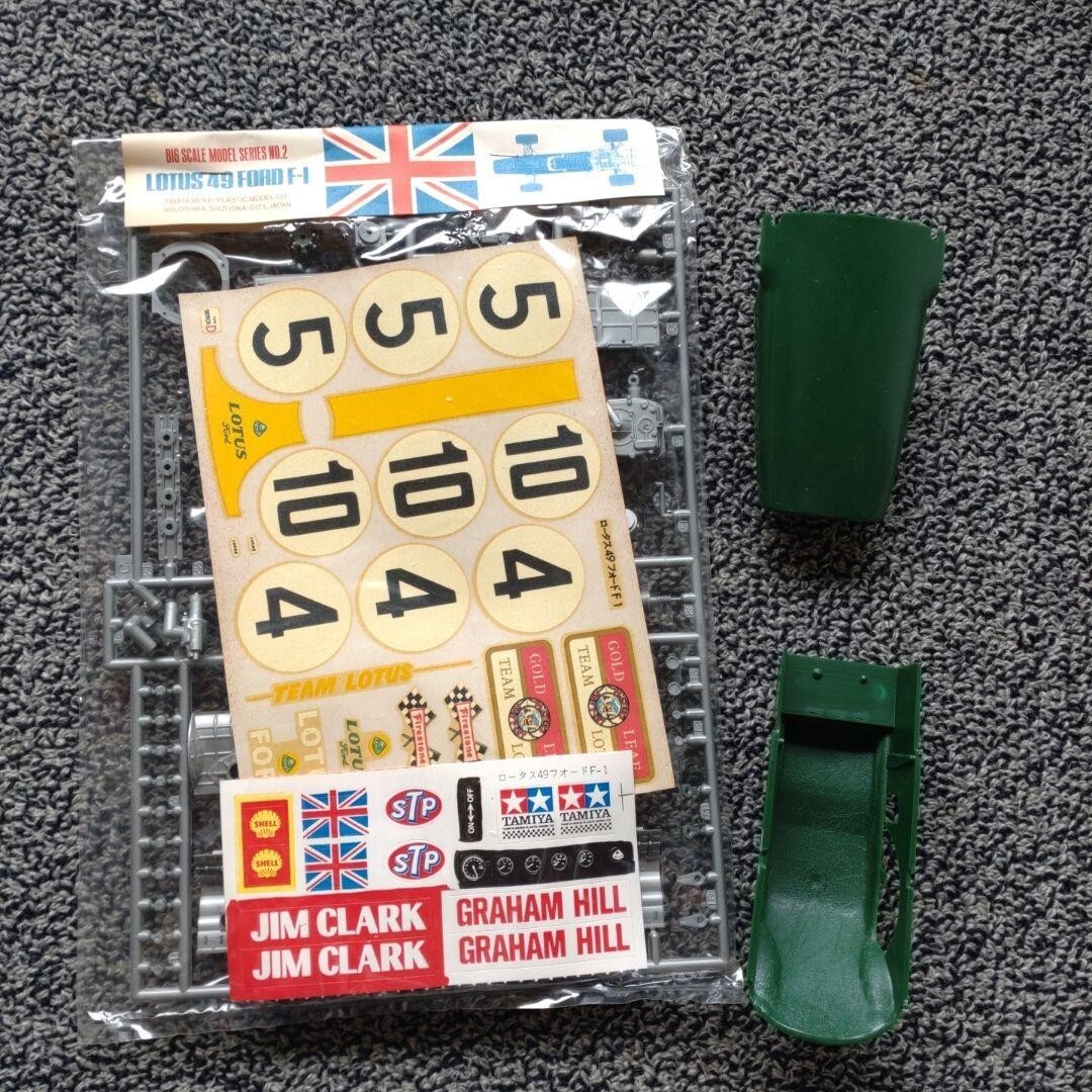 タミヤ TEAM LOTUS TYPE 49 1967 1/12　未組立品 Team Lotus Type 49 1967 W/Photo Etched Parts / Tamiya USA