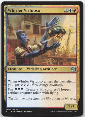 Whirler Virtuoso - Kaladesh - Uncommon - Magic: The Gathering