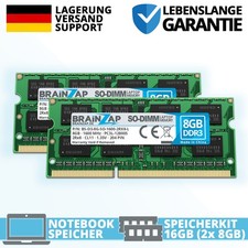 16GB DDR3 RAM SO-DIMM PC3L-12800S 2Rx8 1600 M...