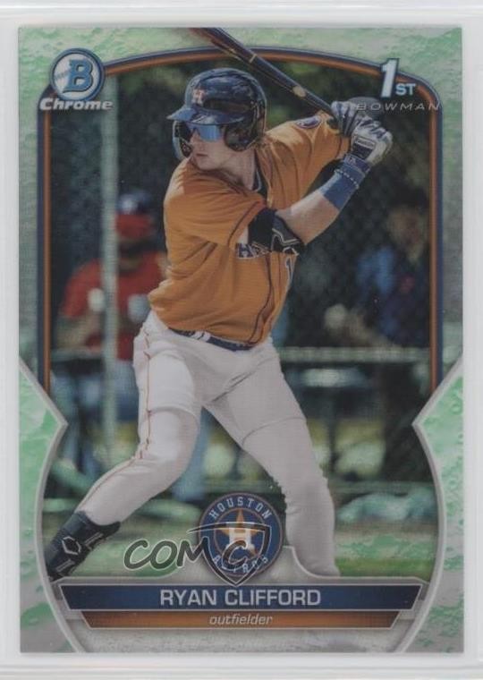 2023 Bowman Chrome Prospects Lunar Glow Refractor Ryan Clifford #BCP-10 0zb7