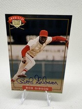 1994 Nabisco All-Star Legends - Bob Gibson Autographs (AU)