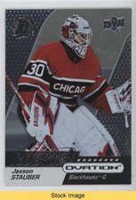 2023-24 Upper Deck Ovation Rookies Shimmer Jaxson Stauber #145 READ vs3