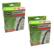 Slime Inner Tube Self HEALING 700c x 19-25 PRESTA Bike Tubes X2