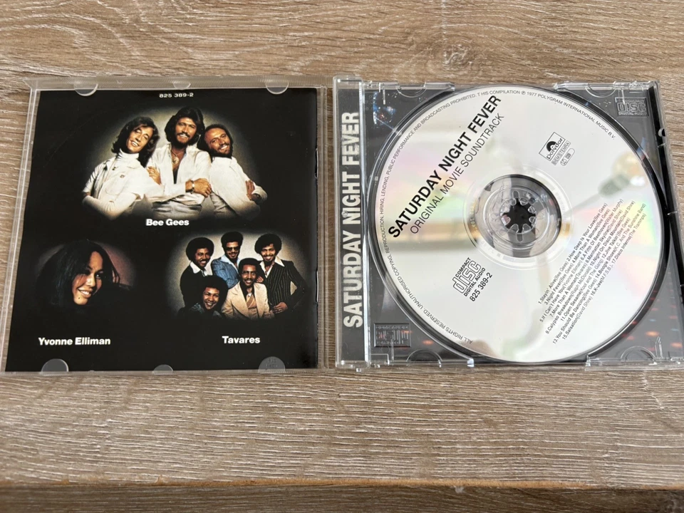Saturday Night Fever Soundtrack 1995 Polygram Records BMG album de musique - Photo 2/4