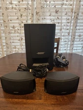 Bose Cinemate Series II Digital Home Theater System Fully Tested *No Remote*