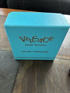 Versace Pour Femme Dylan Turquoise Eau De Toilette 1.0 OZ & Travel Spray 0.3 OZ