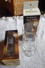 2 x Bitburger Pils Glas Bitte ein Bit 0,3l Tulpe Pokal DFB-Pokalfinale Fussball