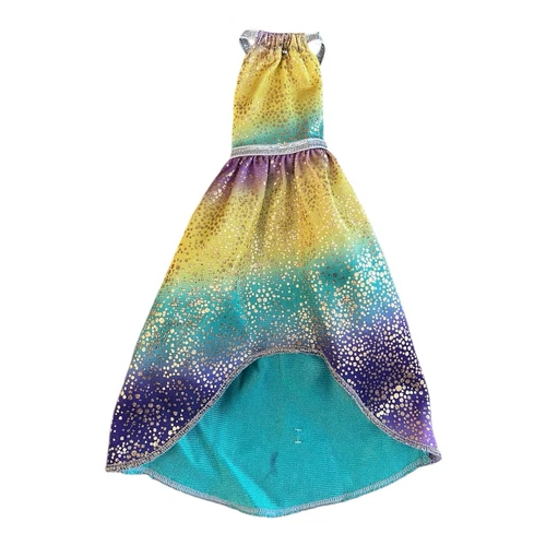 Barbie Doll Clothes Dress Vintage Rare Shimmer Glittery Short Costume Unicorn