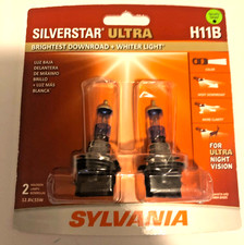 Sylvania H11b Silverstar Ultra Halogen Headlight Bulb H11bsu.bp2