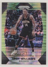 2017-18 Panini Prizm Green Pulsar Prizm 15/25 Troy Williams #259 tj0
