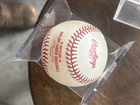 New ListingRawlings Autographed Baseball Signed Ball - 2020 MLB Draft Chief (Original)
