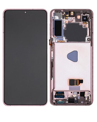 Replacement OLED Assembly With Frame Compatible with Samsung Galaxy S21 Plus 5G