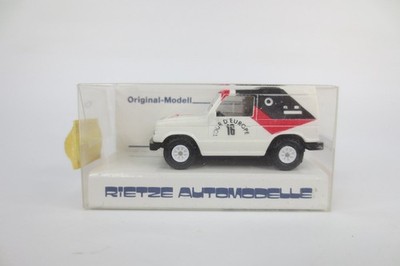 Rietze H0 30189 Mitsubishi Pajero ''Tour d´ Europe'' NEU & OVP CH23889