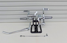 KIT DE CONTROLES DELANTEROS CROMADOS OUTLAW PARA SOFTAIL HARLEY 2000-2017 FXST/FLST