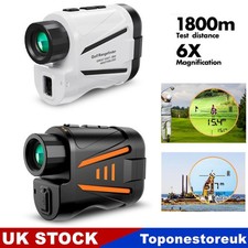 Image of 1800M LCD Golf Laser Rangefinder with Slope Lock Vibration Distance Range Finder
