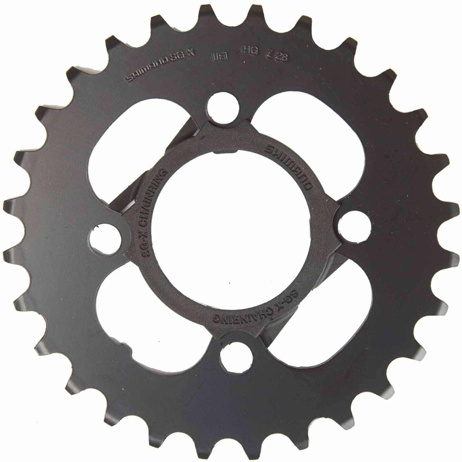 Shimano Acera FC-M361 Acera 7/8 speed inner chainring and protector, 28T, black