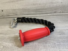 Thefitguy Ergonomic Grip Single Tricep Rope Cable Attachment, 16.5  Length