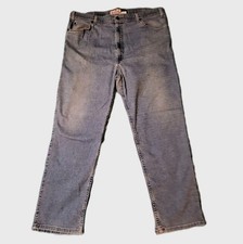Vintage Levi  s Orange Tab Jeans Men  s Size 42x30 Blue Denim Distressed Worn