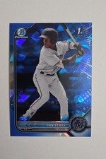 2022 Bowman Sapphire Edition - Chrome Prospects Ian Lewis #BCP-96 (RC)