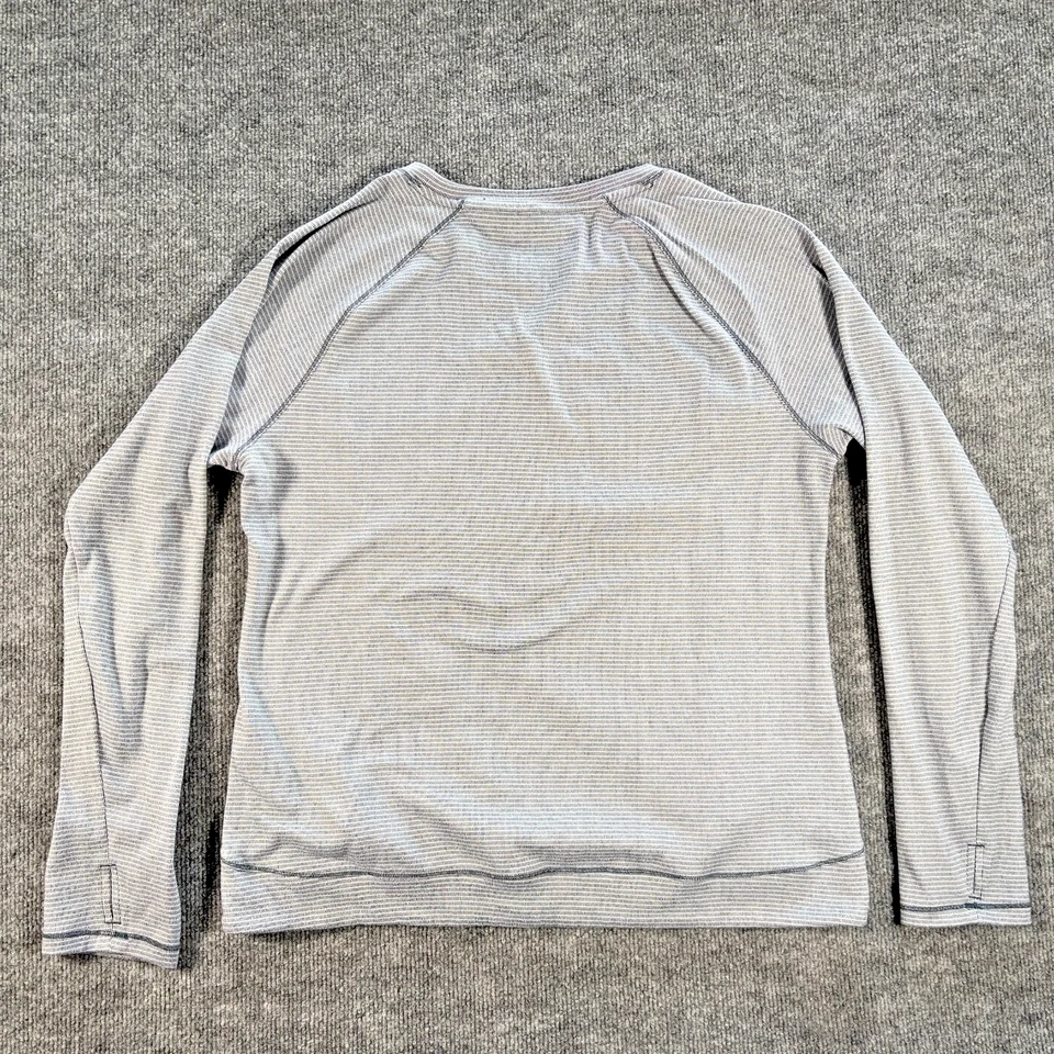 Blusa Avalanche Outdoor Supply Co listrada azul desempenho XL furos para polegar - Imagem 2 de 4