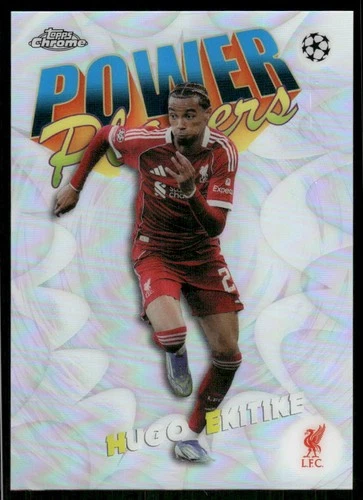 2025-26 Topps Chrome UEFA Club Competitions #PP-2 Hugo Ekitike Power Players