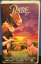 Babe VHS 1996 Clamshell Acceptable-G Condition **Buy 2 Get 2 Free**