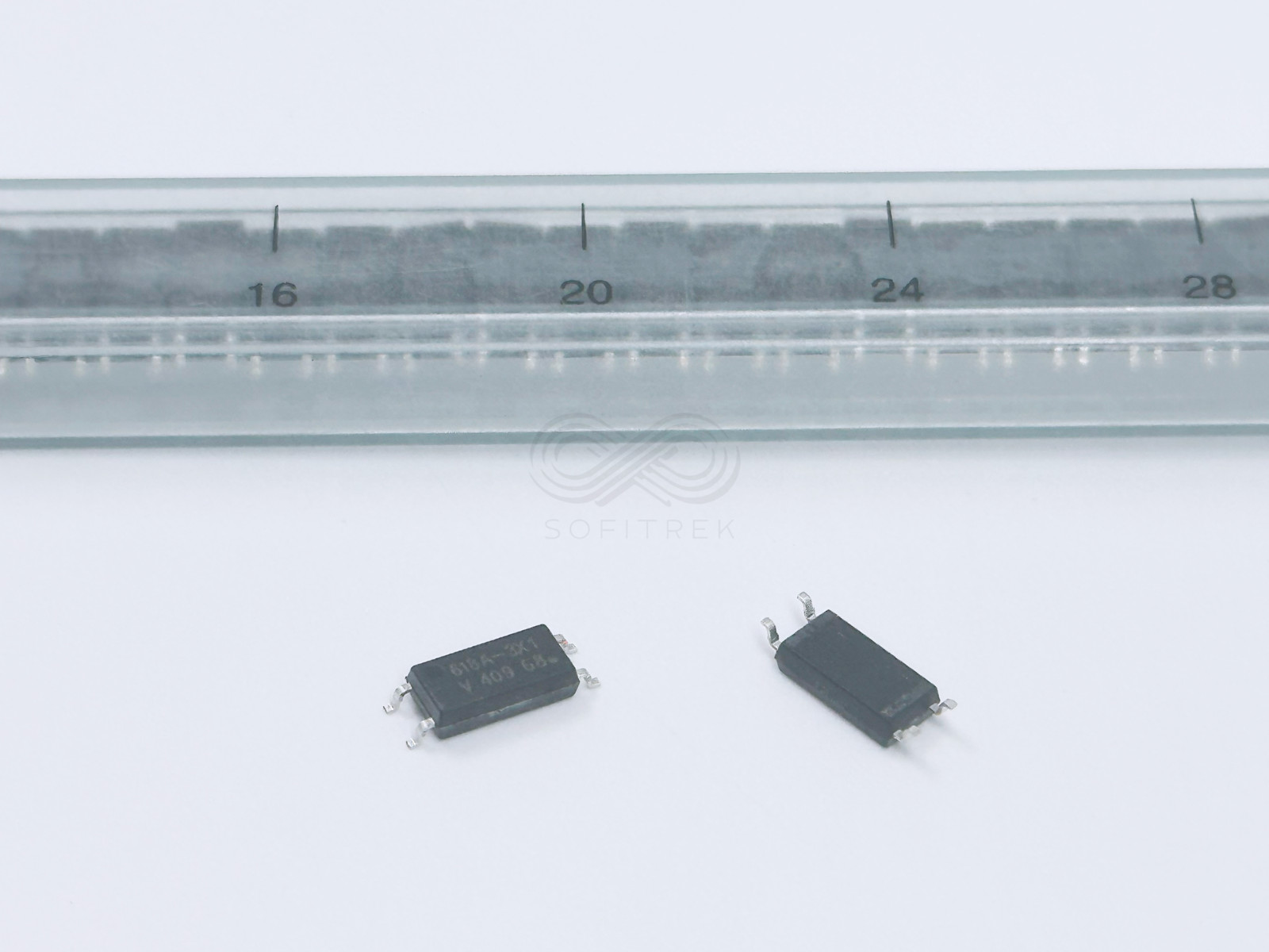 10X VOL618A-3X001 Vishay Optocoupler Phototransistor LSOP-4 CTR 100-200% 5kVrms