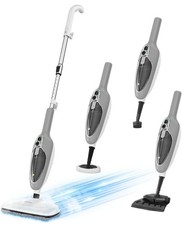 Steam Mop - 10-in-1 MultiPurpose Handheld Steam Cleaner 11 Accessories NiB White