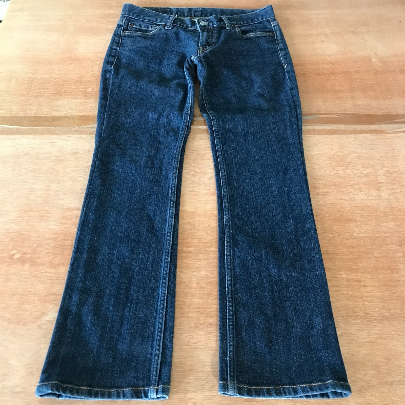 28x26 Blue Low Rise Made In Italy Dark Wash
