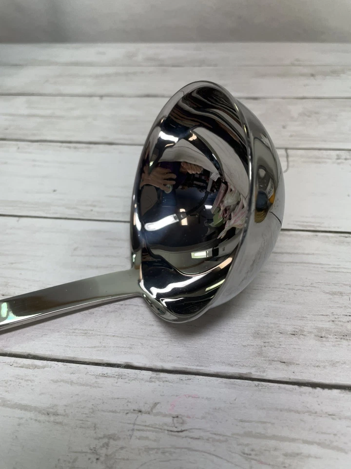 All-Clad Stainless Steel 14.5" Long 6 oz. Round Ladle, New w/tags - Image 4 of 4