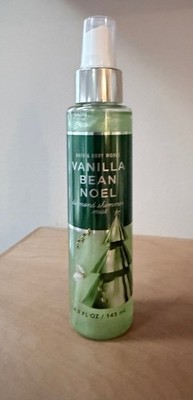 Bath & Body Works Vanilla Bean Noel Diamond Shimmer Mist 4.9 fl oz