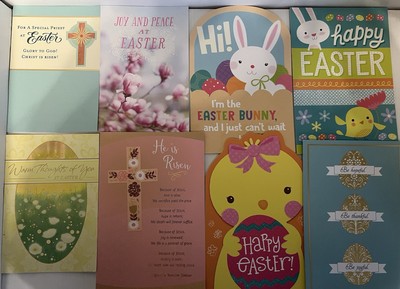 Hallmark Easter Cards - Lot of 20 Mixed Size - New with Envelopes