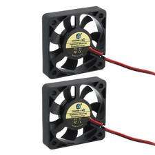 2 Pcs 3D Printer 5010 Cooling Fan, 5V 5116RPM 50x50x10mm Hydraulic Bearing