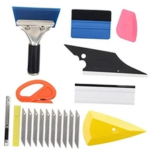 9PCS Car Window Tinting Tool Kit, Zhichengbosi Window Glass Protective Film 