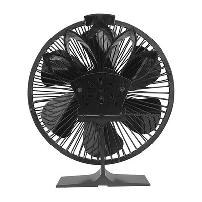 6 Auto-sensing Fireplace Fan with Cover for Burning Log for Burner