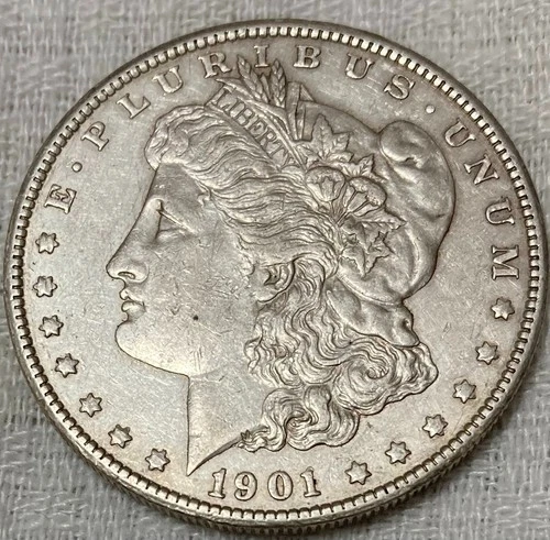 1901-S Morgan Dollar XF-AU