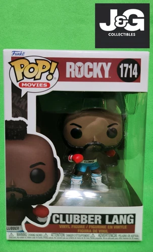 Funko Pop! Rocky 3 Clubber Lang #1714 With Protector