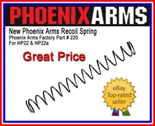 NEW Recoil Springs for Phoenix Arms HP22 & HP22a Phoenix Arms Factory Part 220