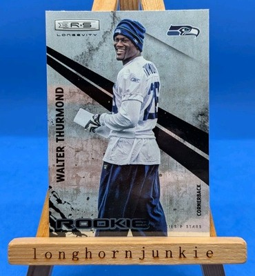 2010 Rookies & Stars Longevity Walter Thurmond RC card Legion Of Boom Seahawks