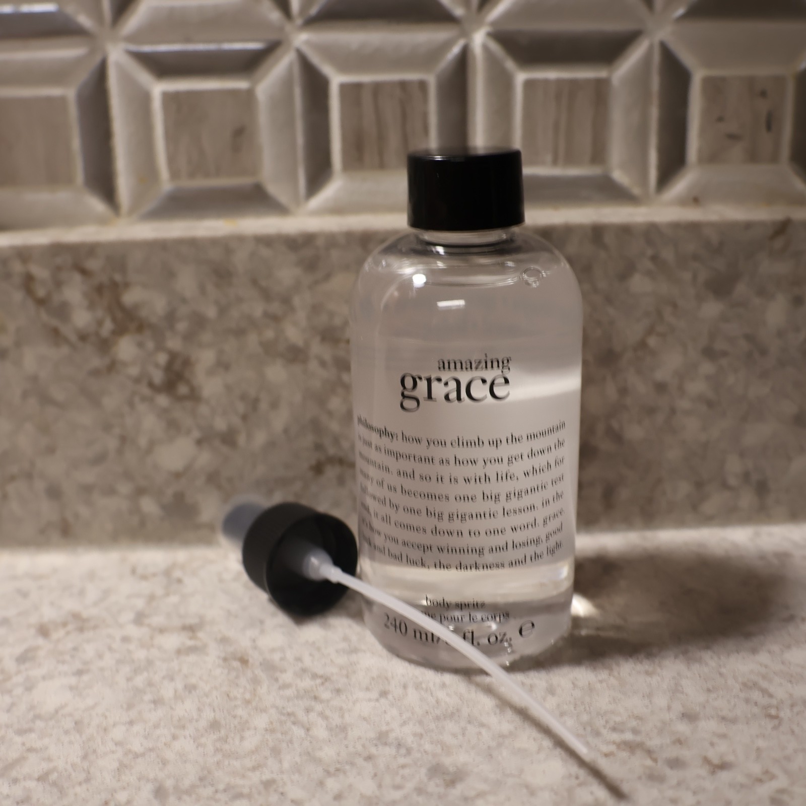 PHILOSOPHY AMAZING GRACE PERFUMED BODY SPRITZ ~ 8 FL OZ ~ NEW W/PUMP NO LID