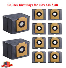 10-Pack Dust Bags Vacuum Bags for eufy X10 Pro and X8 Pro Vacuums