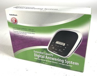Radio Shack Digital Answering System  Extended Capacity Phone Answering System