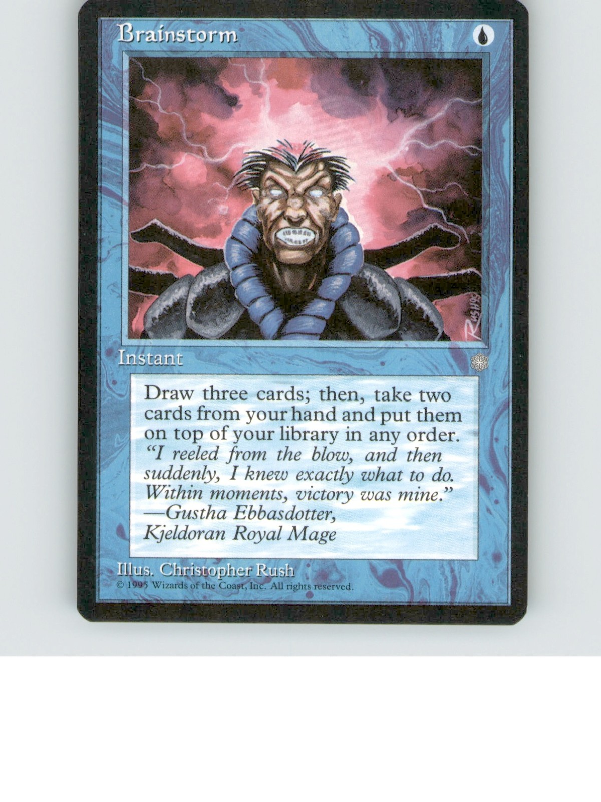 Brainstorm 61 Common Ice Age Lightly played b3-758