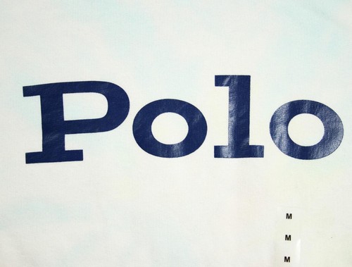 Polo Ralph Lauren Womens Sweatshirt M Relaxed Fit Terry Tie Dye White + $120 NEW - Picture 4 of 6