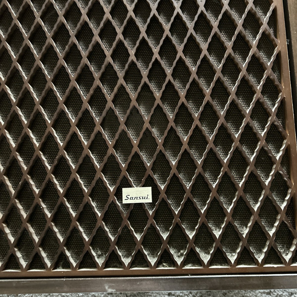 Pair of Sansui SP-100 3 Way Speakers Vintage Tested Working for