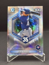 Jojo Parker 2026 Bowman Chrome Top 100 Refractor #BTP-35 Blue Jays Prospect